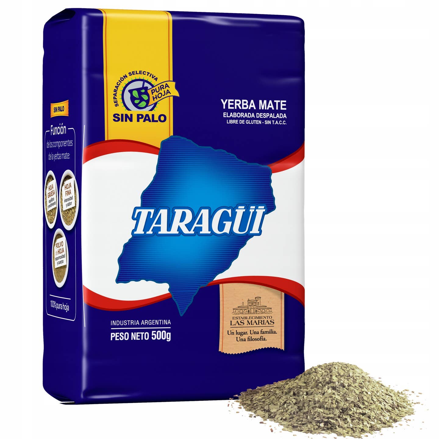 Yerba Mate tea Taragui 17.6 Oz - Extra Strong: Energia