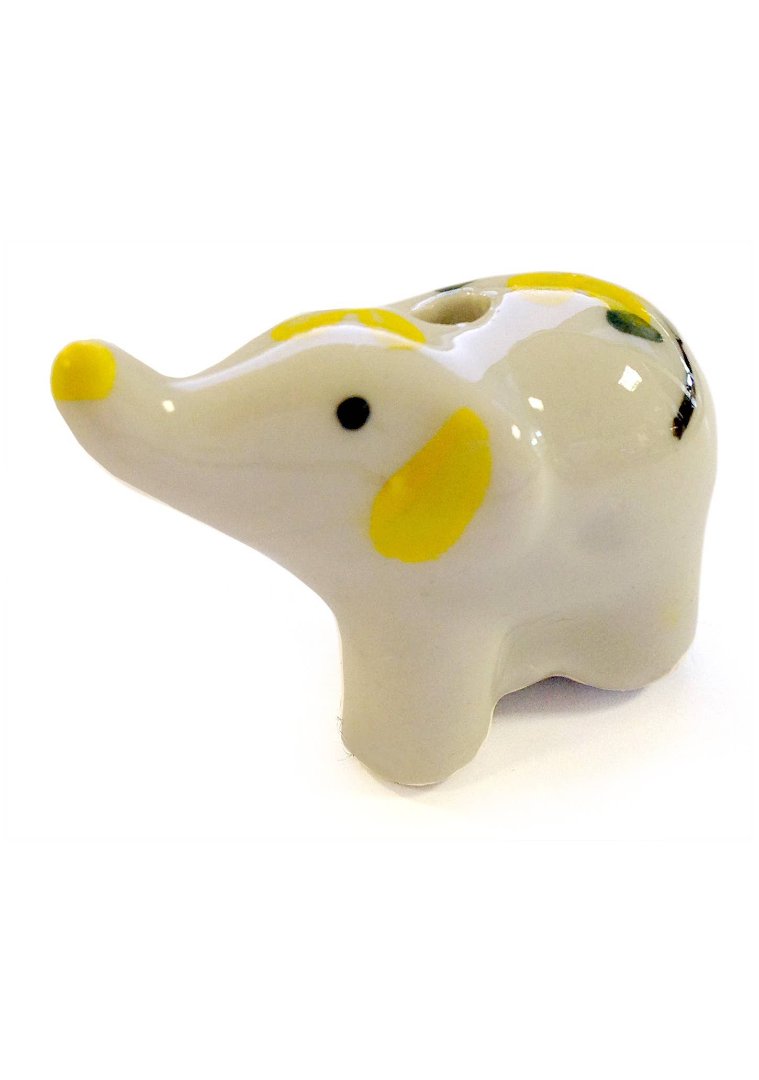 Incense & Elephant Holder - Mini Wooden Tray, Chiang Mai