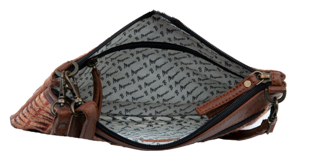 Crossbody Bag - Lola Up-Cycled Canvas, India