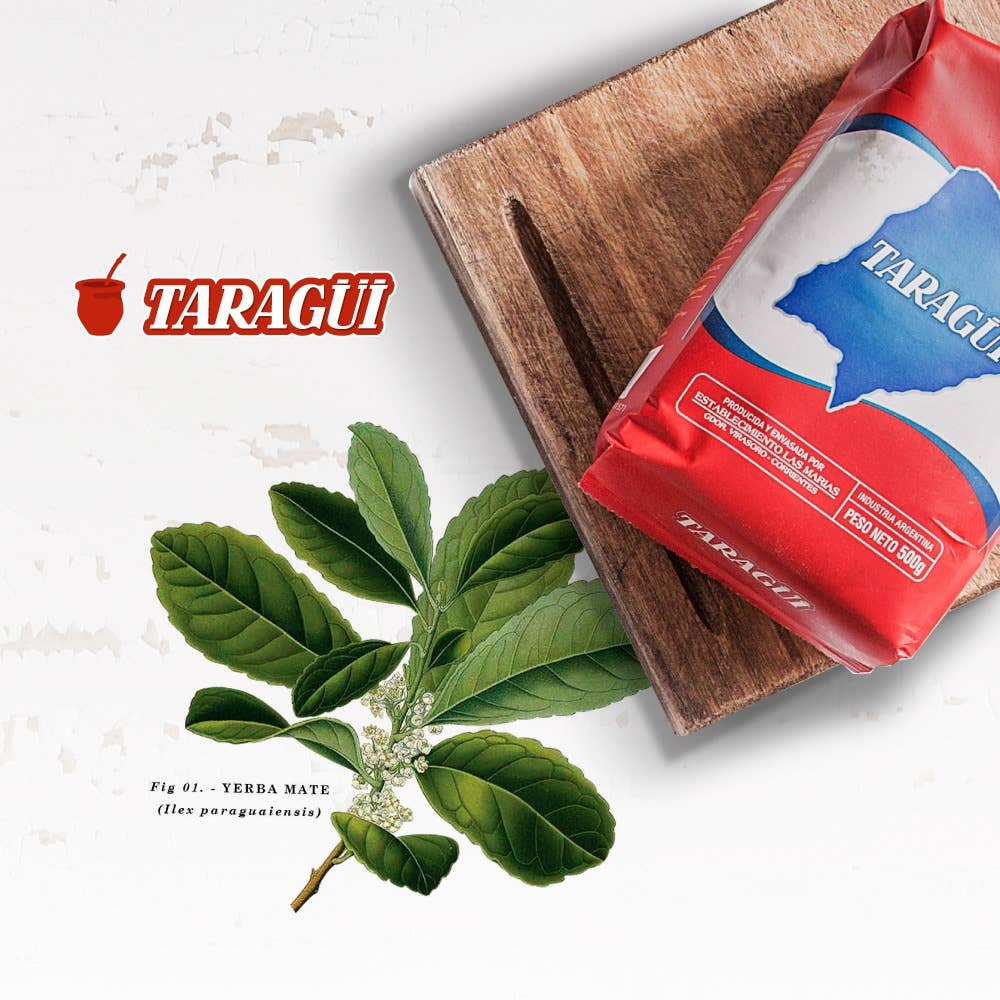 Yerba Mate tea Taragui 17.6 Oz - Extra Strong: Energia