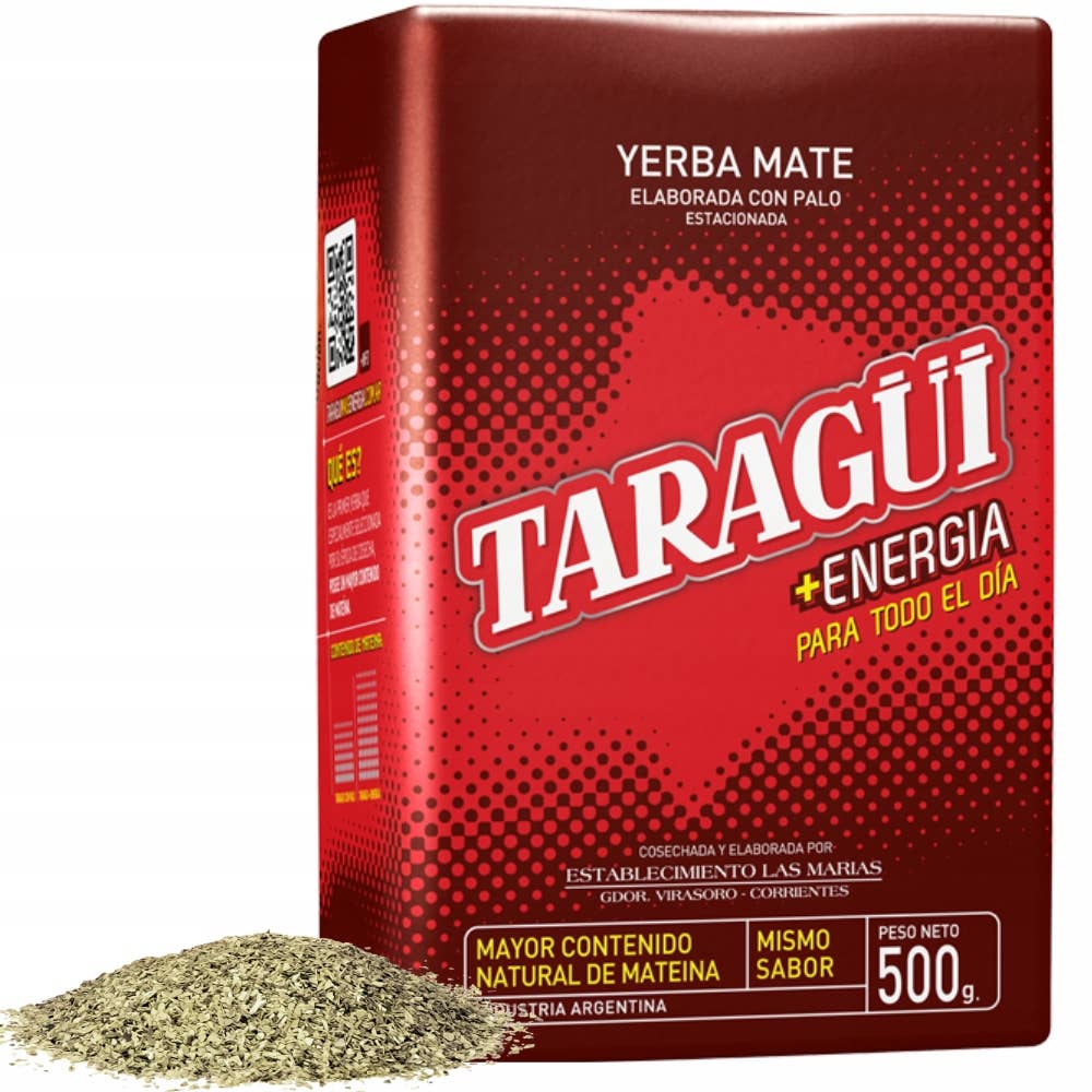 Yerba Mate tea Taragui 17.6 Oz - Extra Strong: Energia