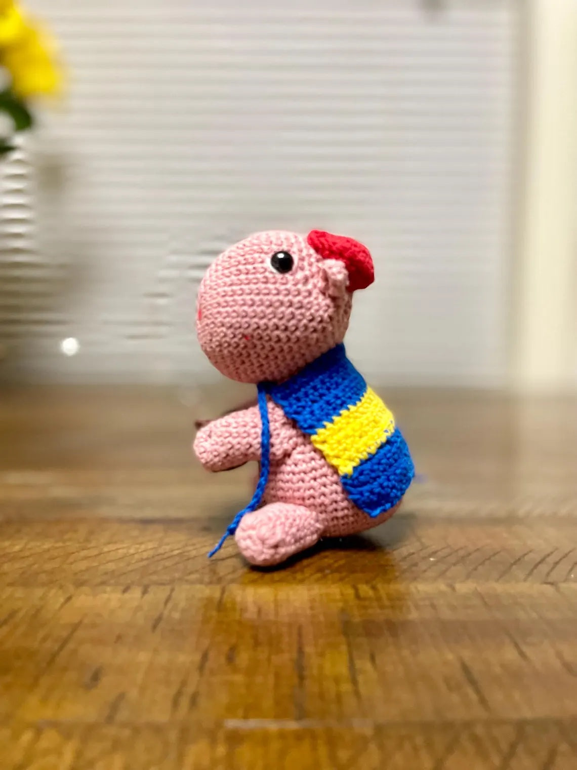 Handmade Argentine Carpincho / PINK /Amigurumi/Boca,River,Argentina
