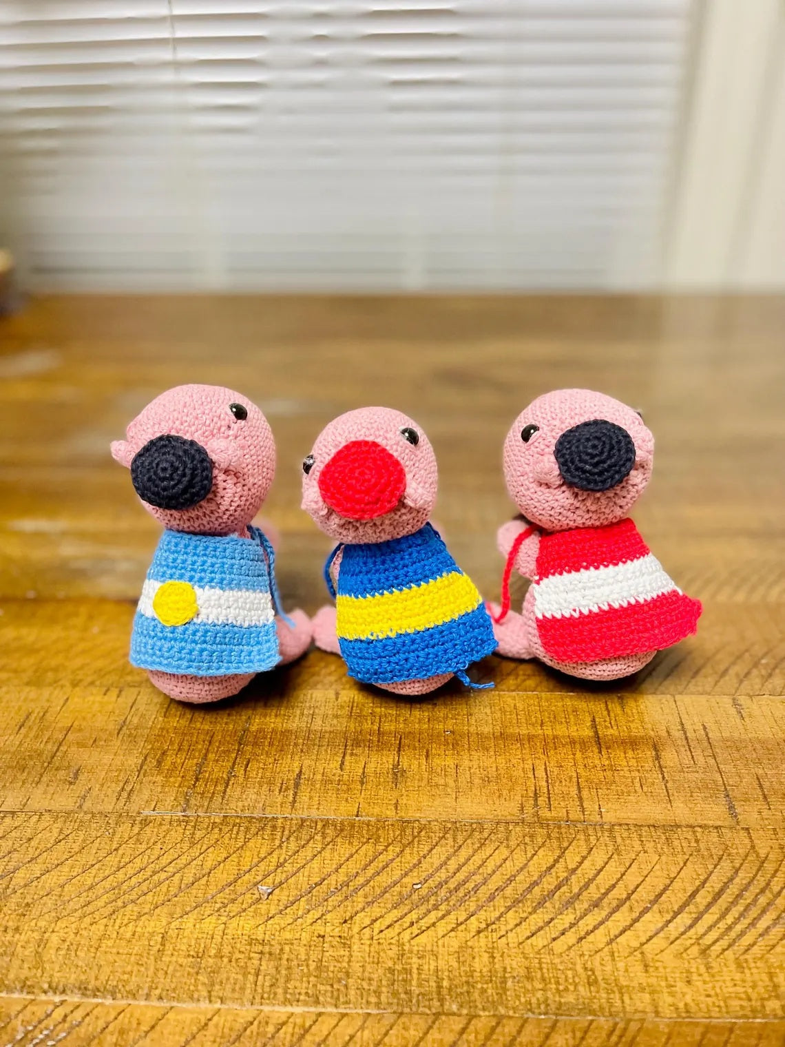 Handmade Argentine Carpincho / PINK /Amigurumi/Boca,River,Argentina