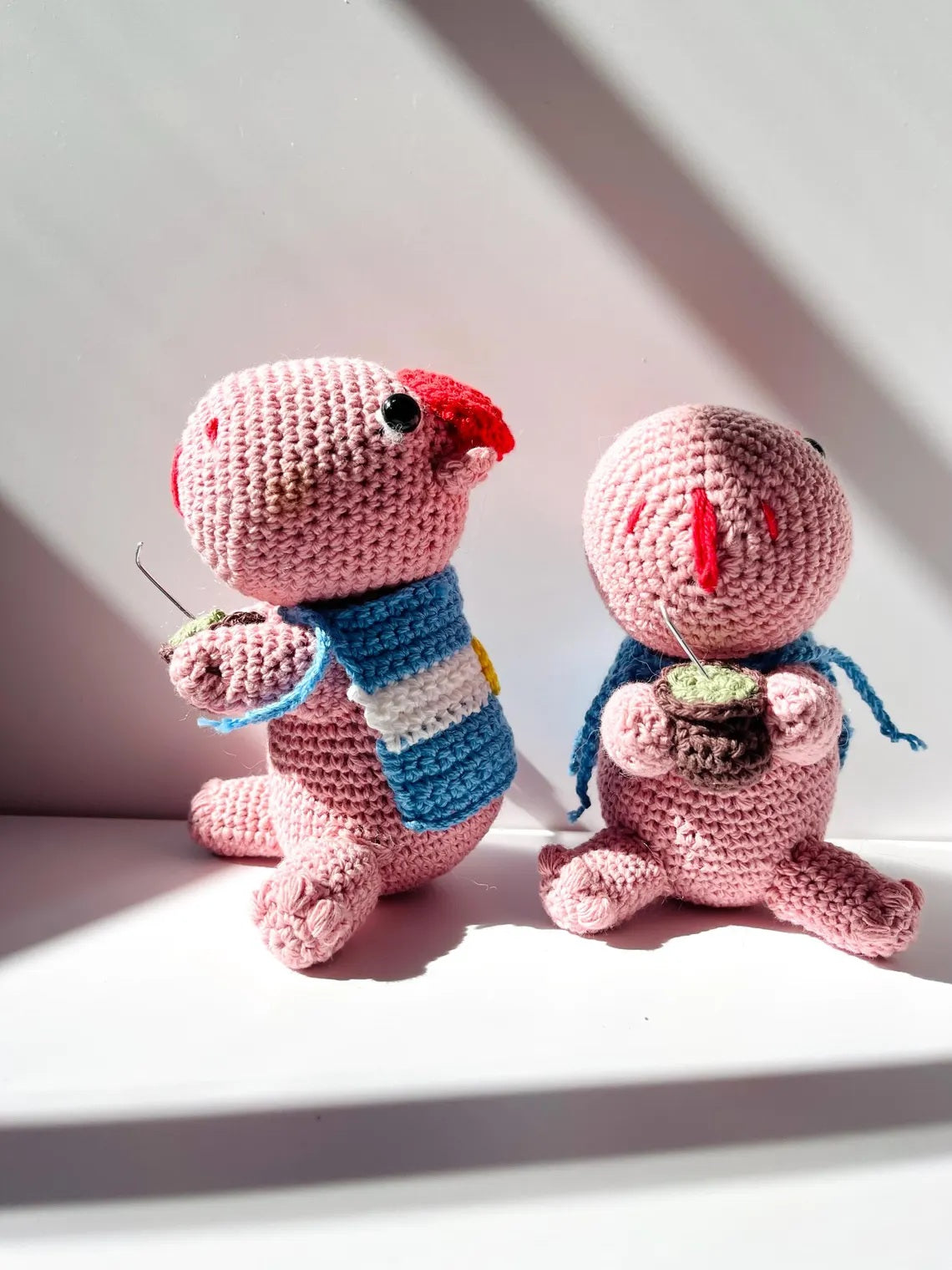 Handmade Argentine Carpincho / PINK /Amigurumi/Boca,River,Argentina