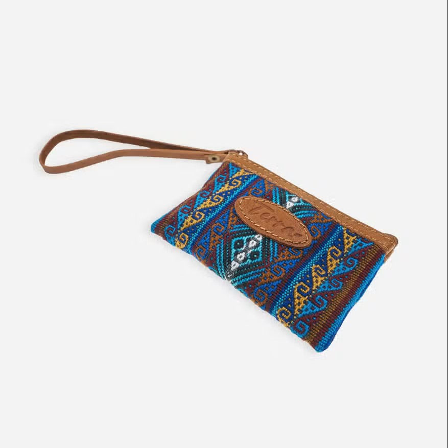 Leather Credit Card Wristlet, Ecuador