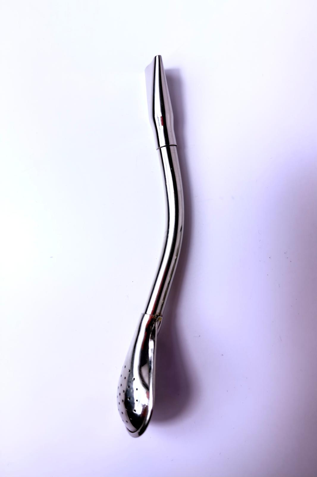 Premium Alpaca Curved Mate Bombilla β Wide Mouth | 6.9" Argentina
