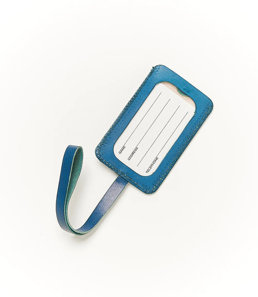 Fauna Leather Luggage Tag, India