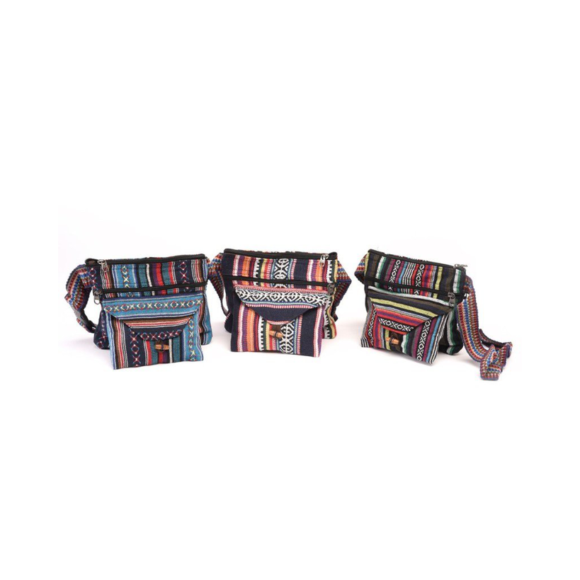 Gheri Cotton Hip Pouch, Nepal