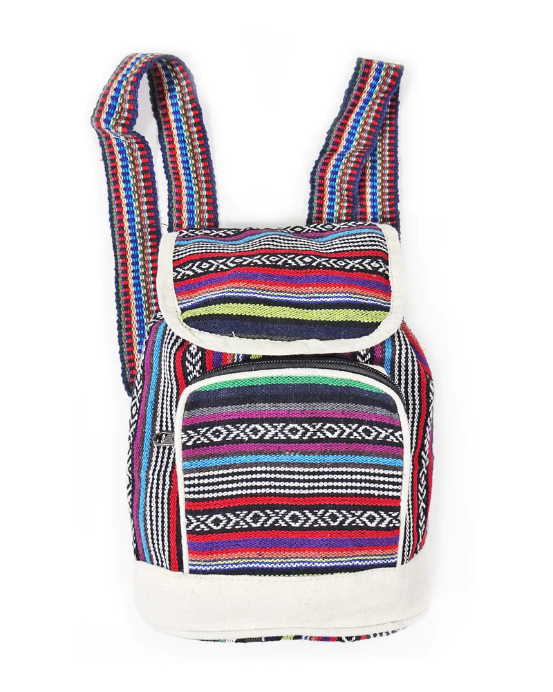 Cotton Gheri Baby Backpack, Nepal