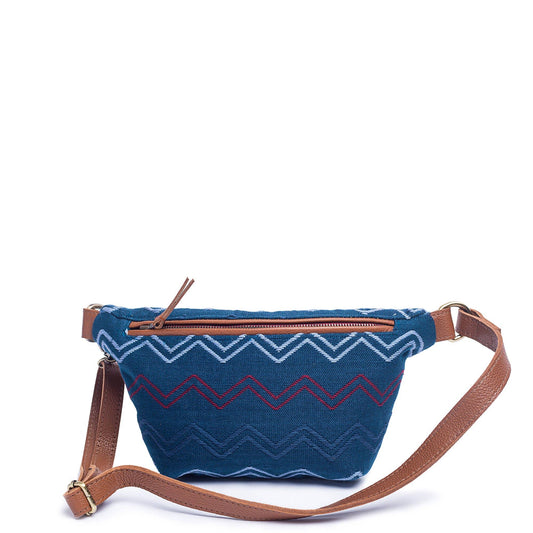 Sling Belt Bag, Cruza -  Lake Ripple, Guatemala