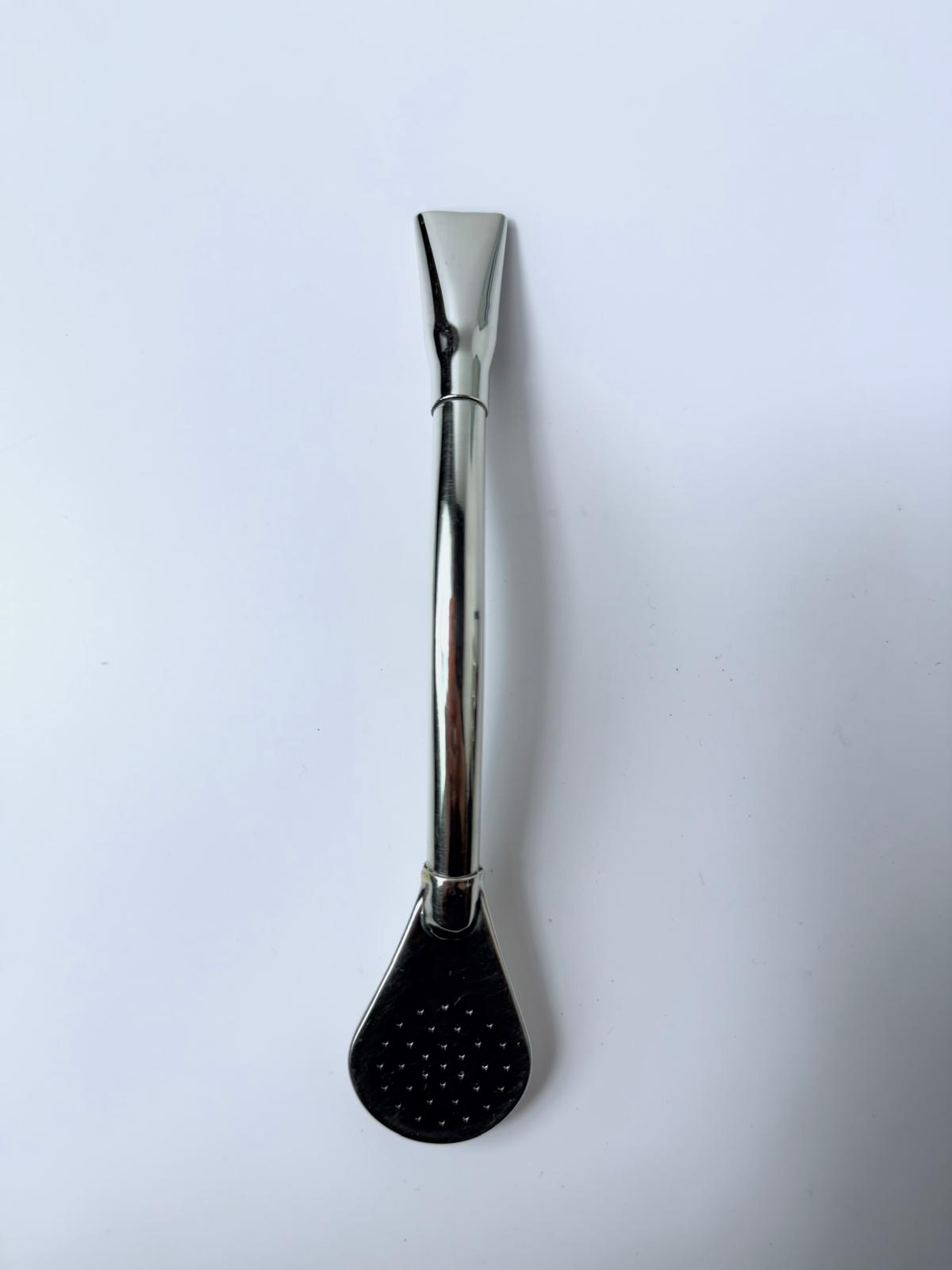 Premium Alpaca Curved Mate Bombilla – Wide Mouth | 6.9" Argentina