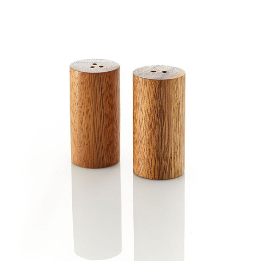 Wood Salt & Pepper Shakers, Indonesia