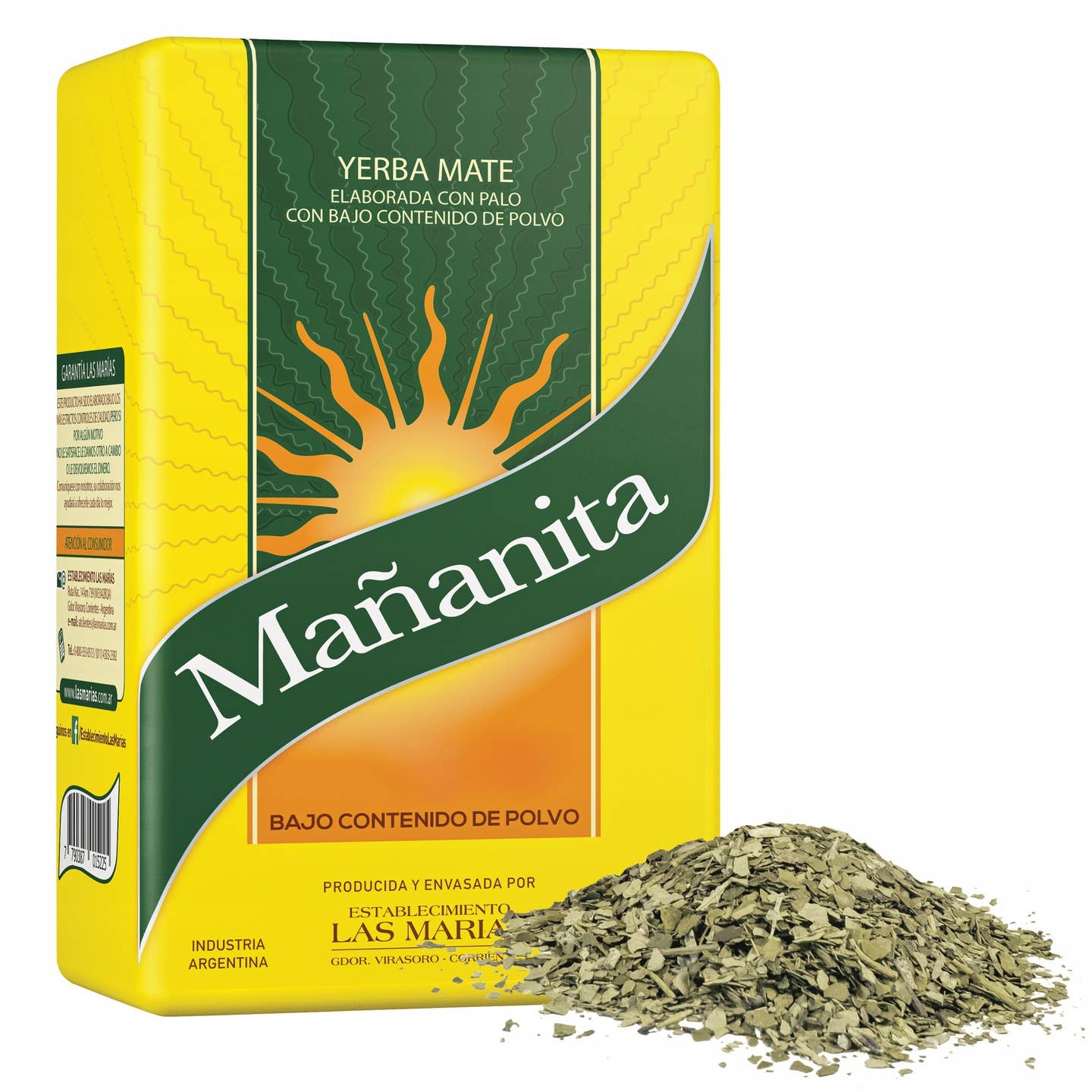 Yerba Mate Tea Mañanita 500g (1.1oz), Argentina