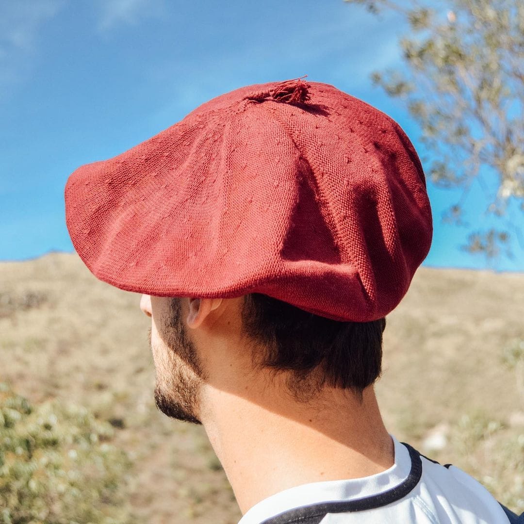 Argentinian Gaucho Beret-Cotton Boina Hat-Traditional Handmade Style
