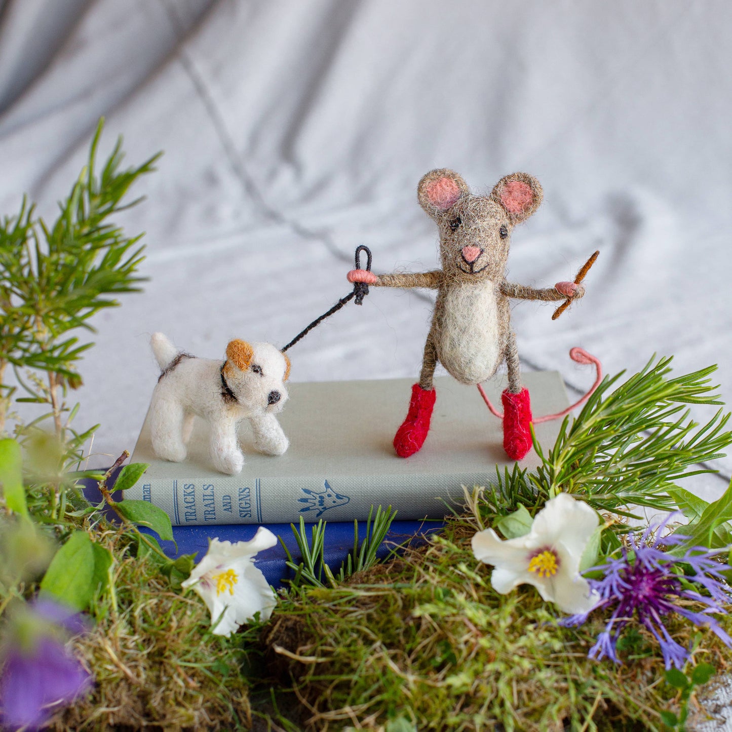 Dog Walker Mouse: Walking Dachshund, Nepal