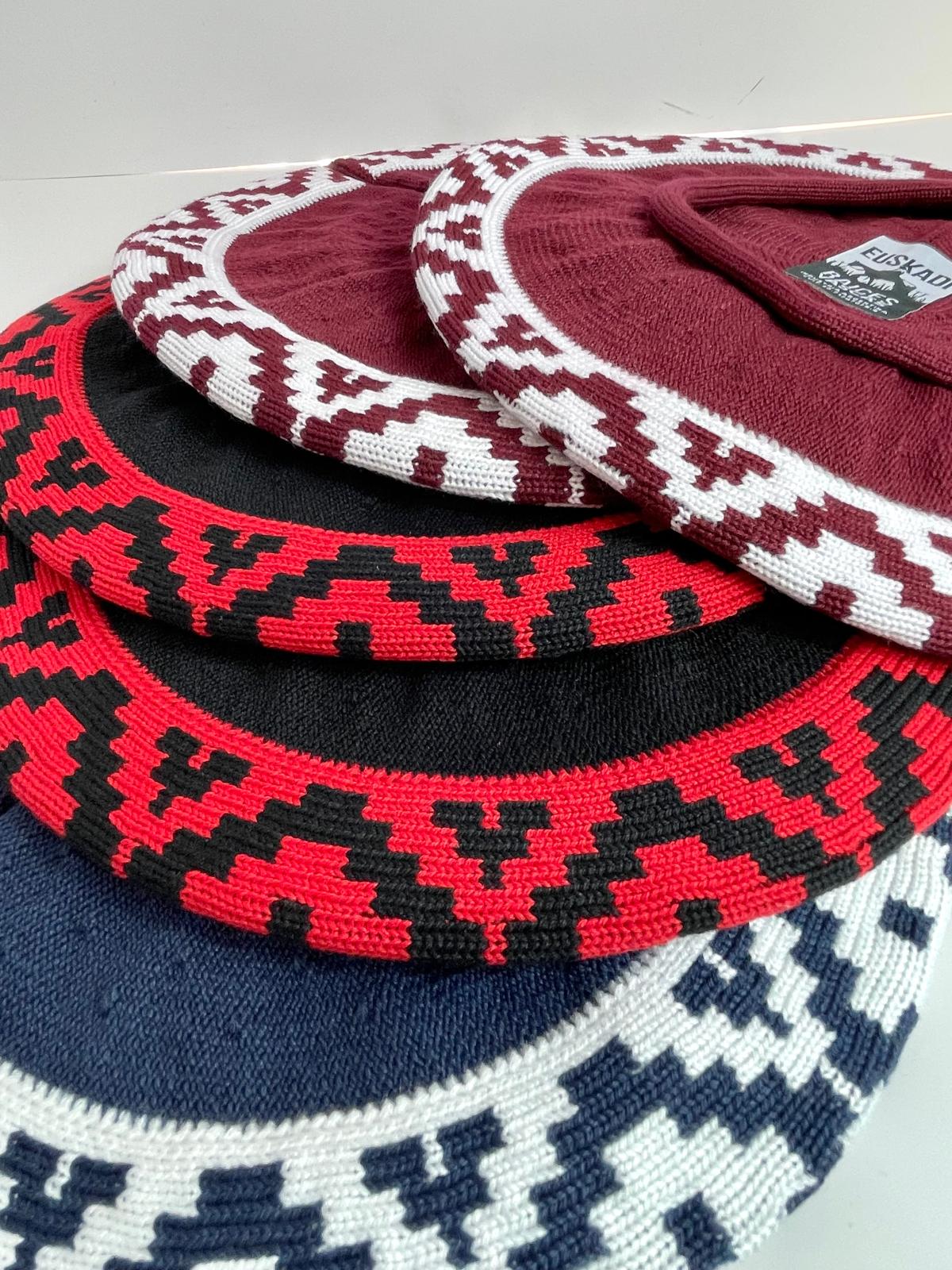 Argentine Beret with Guarda Pampa-Handmade Cotton Beret-Unisex