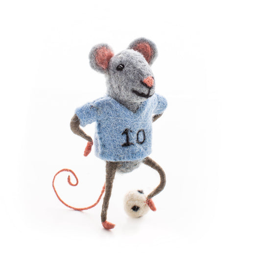 Footballer Mice: Blue, Soccer mouse, England
