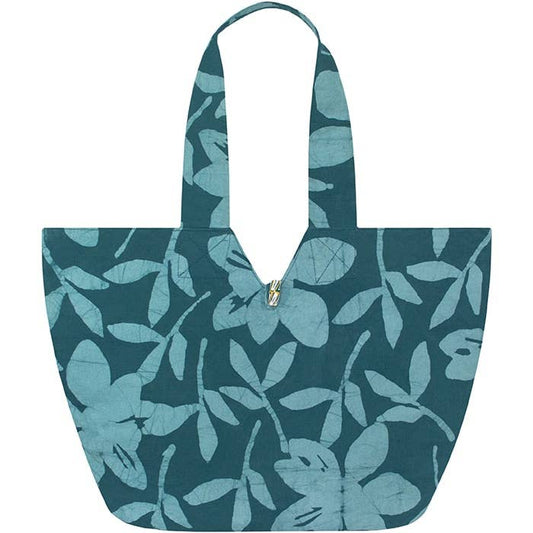 Basket Tote Bag: Blossom - Shadow-Organic