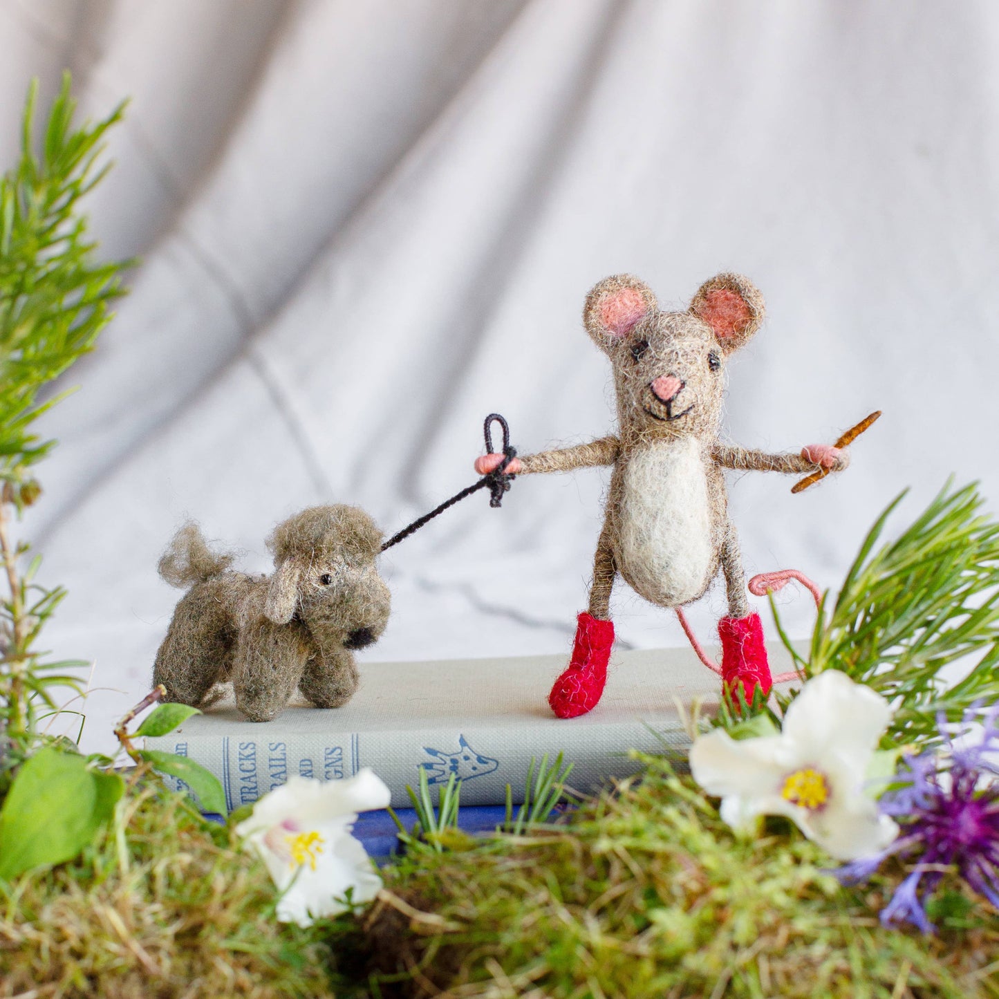 Dog Walker Mouse: Walking Dachshund, Nepal