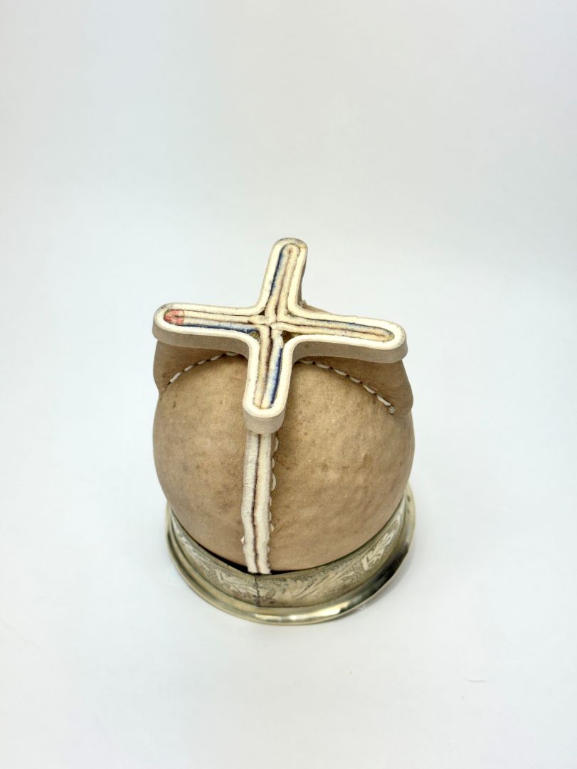 Luxury Imperial Mate - Artisan Reserve - Handcrafted Orfebre Virola - Uruguayan Calabash - Cured Leather, Argentina