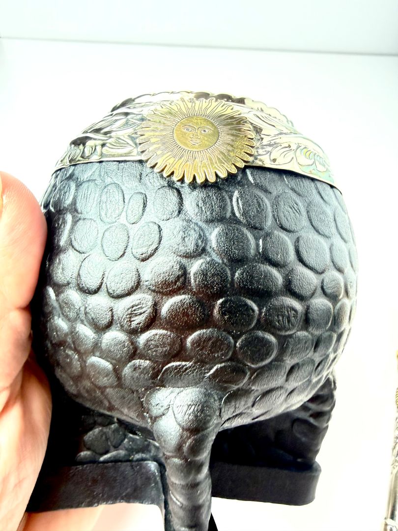 Black Croco Torpedo Mate – Sol de Mayo Argentina
