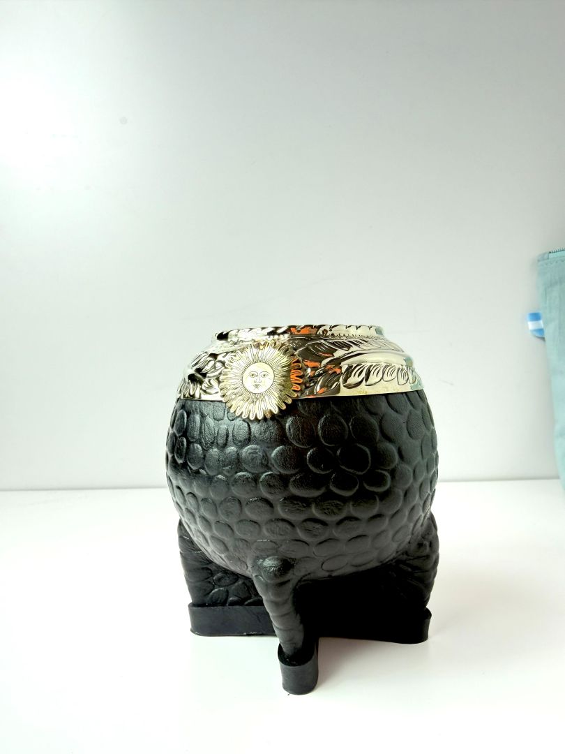 Black Croco Torpedo Mate – Sol de Mayo Argentina