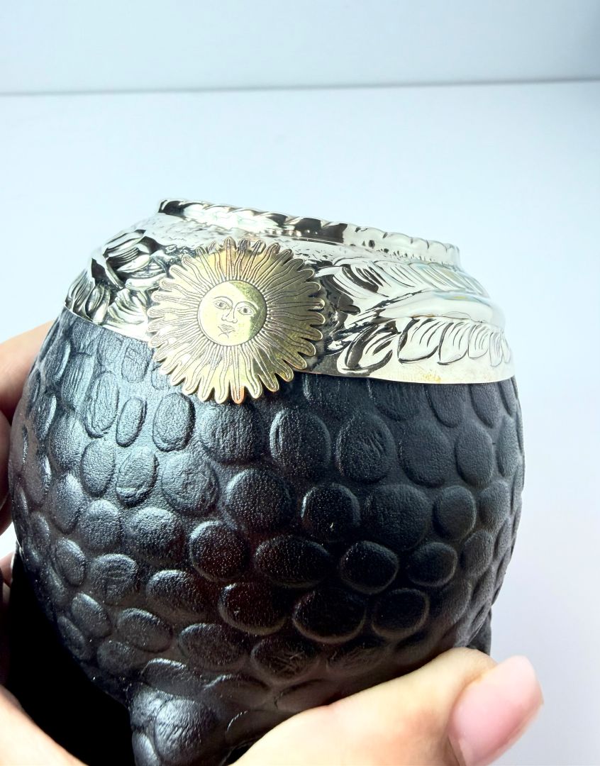 Black Croco Torpedo Mate – Sol de Mayo Argentina