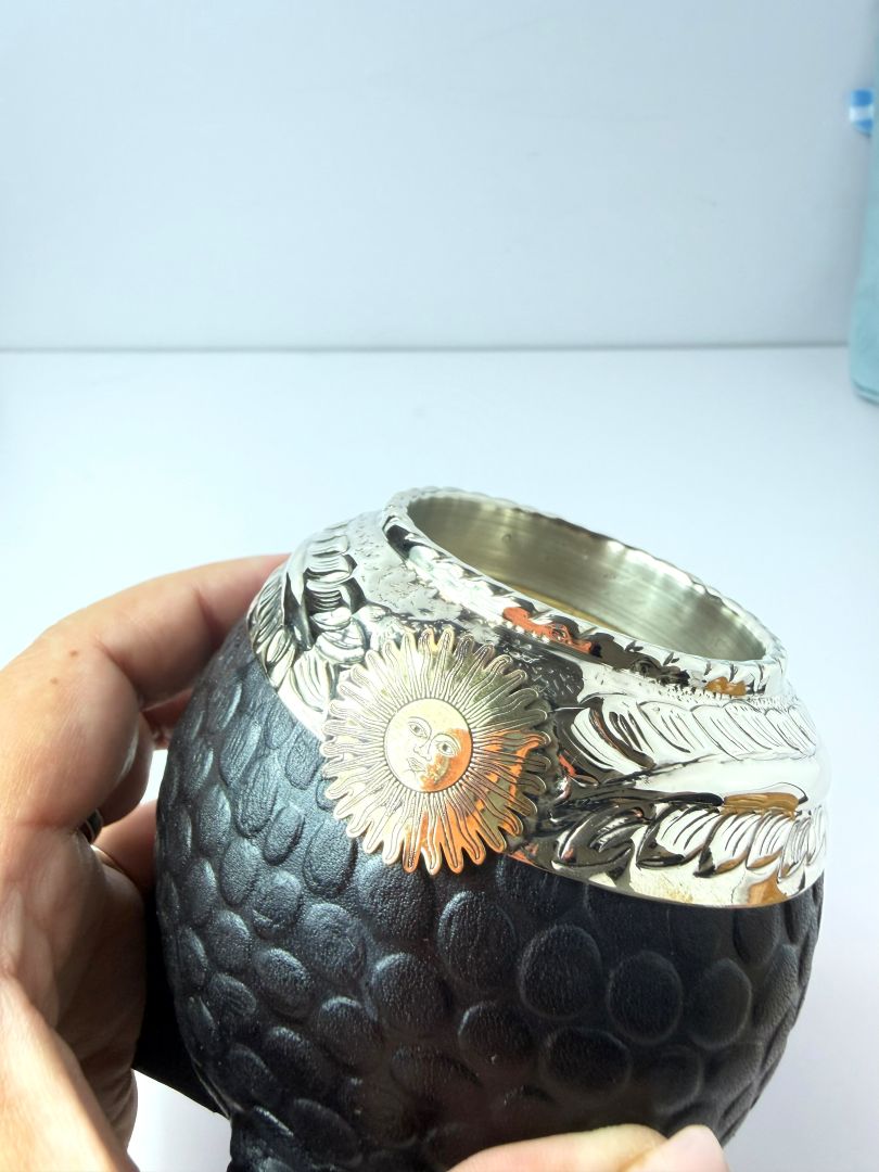Black Croco Torpedo Mate – Sol de Mayo Argentina
