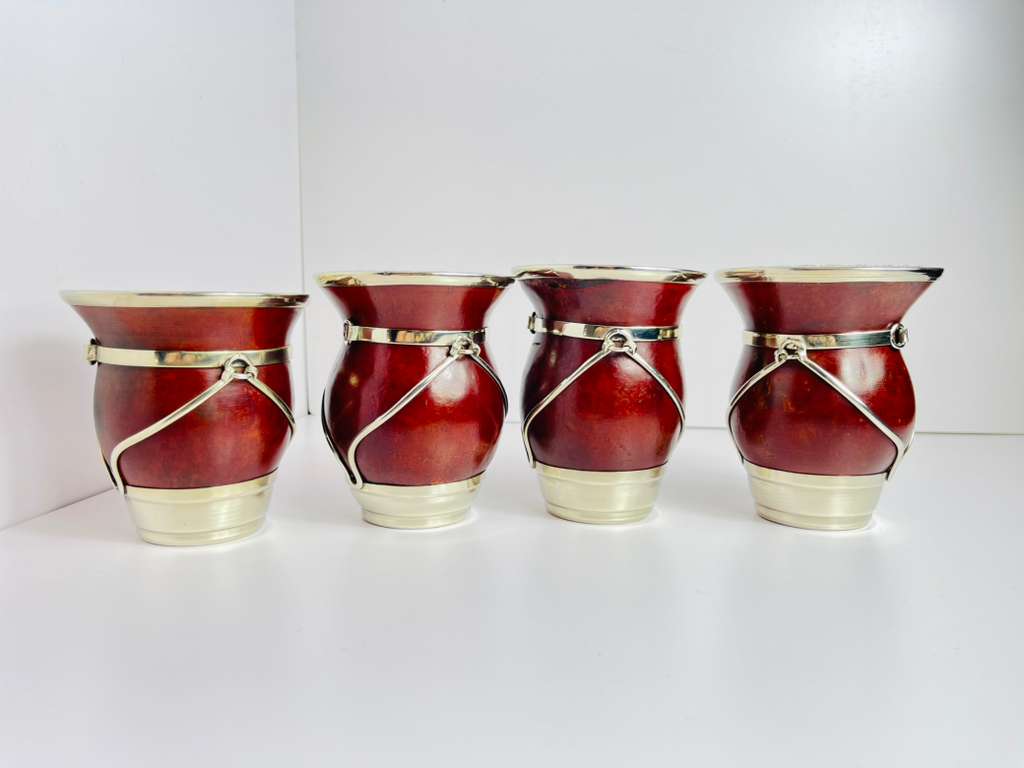 Mate Criollo de Argentina-Handmade Borravino Mate Gourd | Natural Calabash