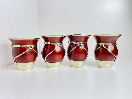 Mate Criollo de Argentina-Handmade Borravino Mate Gourd | Natural Calabash