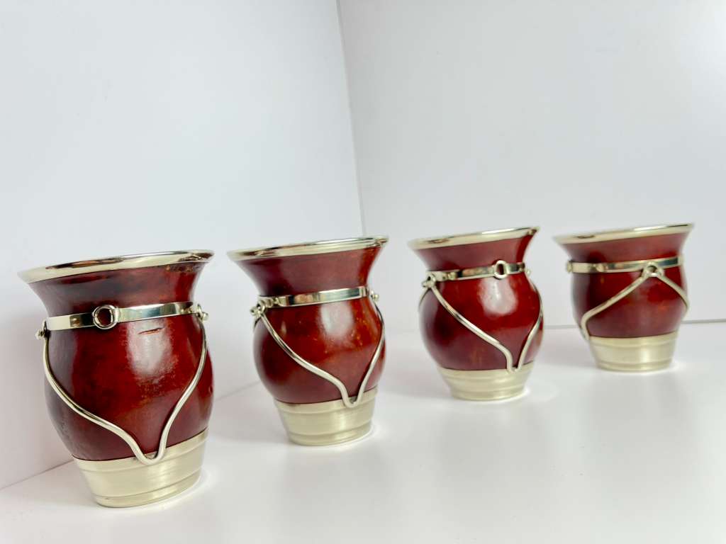 Mate Criollo de Argentina-Handmade Borravino Mate Gourd | Natural Calabash