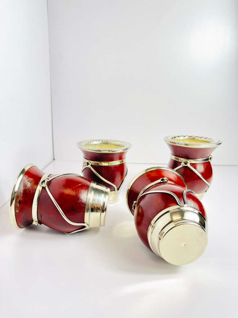 Mate Criollo de Argentina-Handmade Borravino Mate Gourd | Natural Calabash