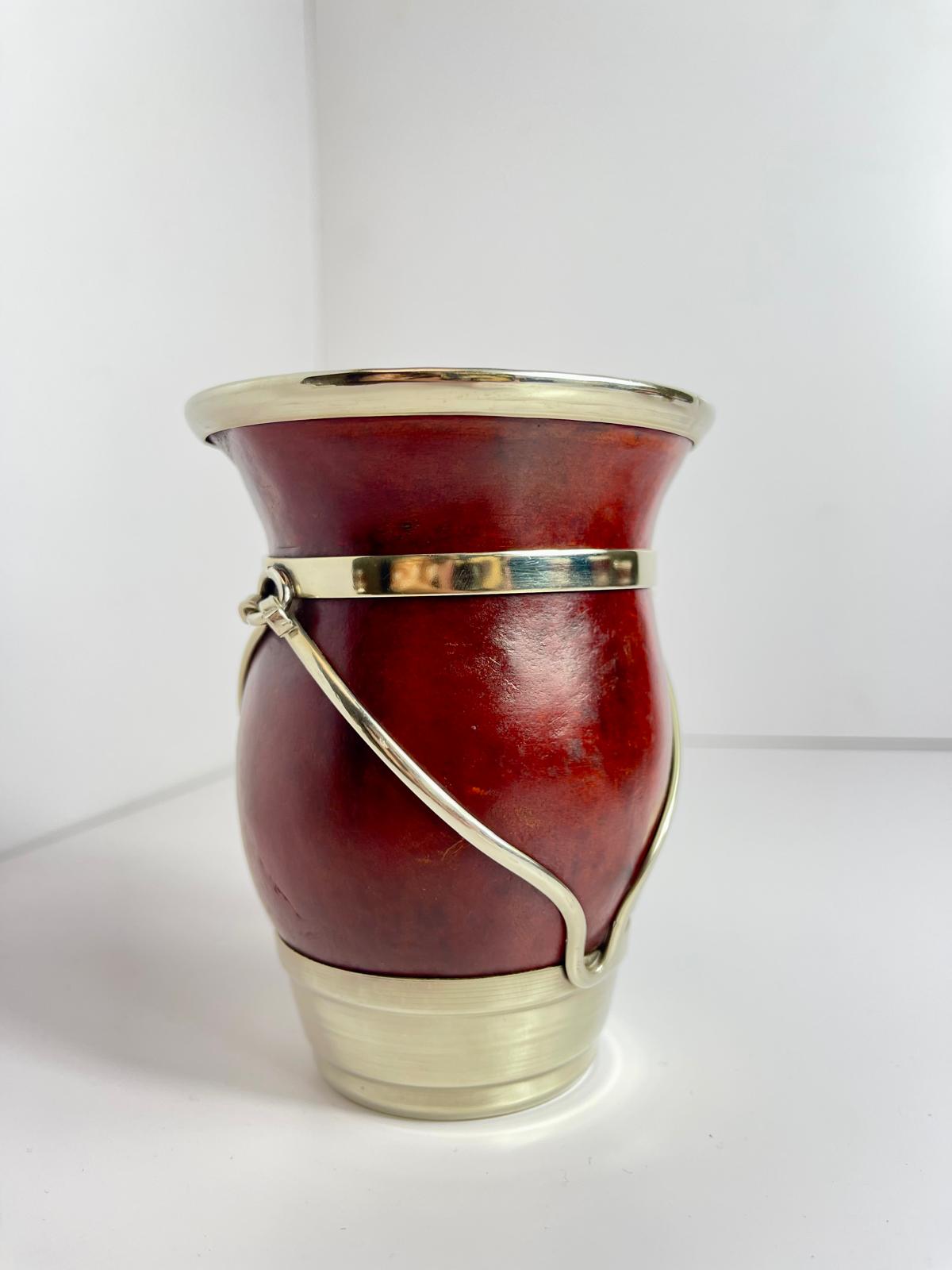 Mate Criollo de Argentina-Handmade Borravino Mate Gourd | Natural Calabash