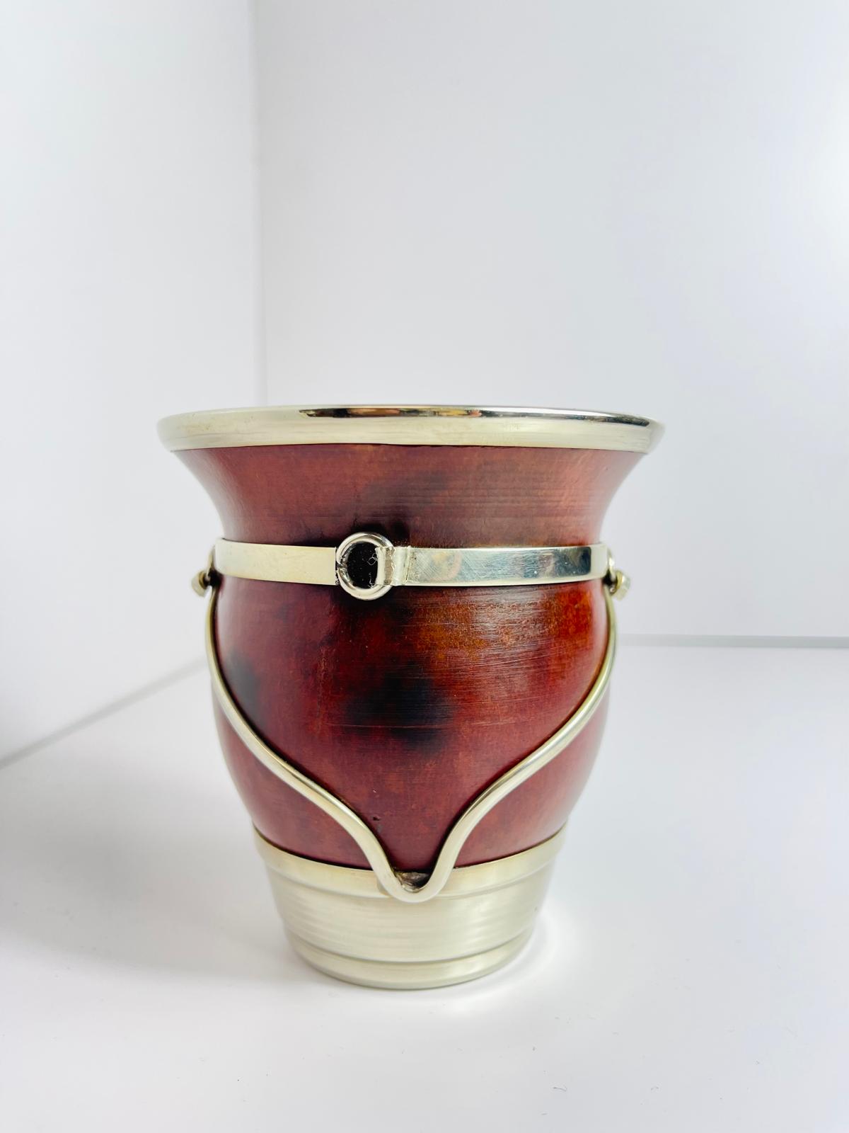 Mate Criollo de Argentina-Handmade Borravino Mate Gourd | Natural Calabash
