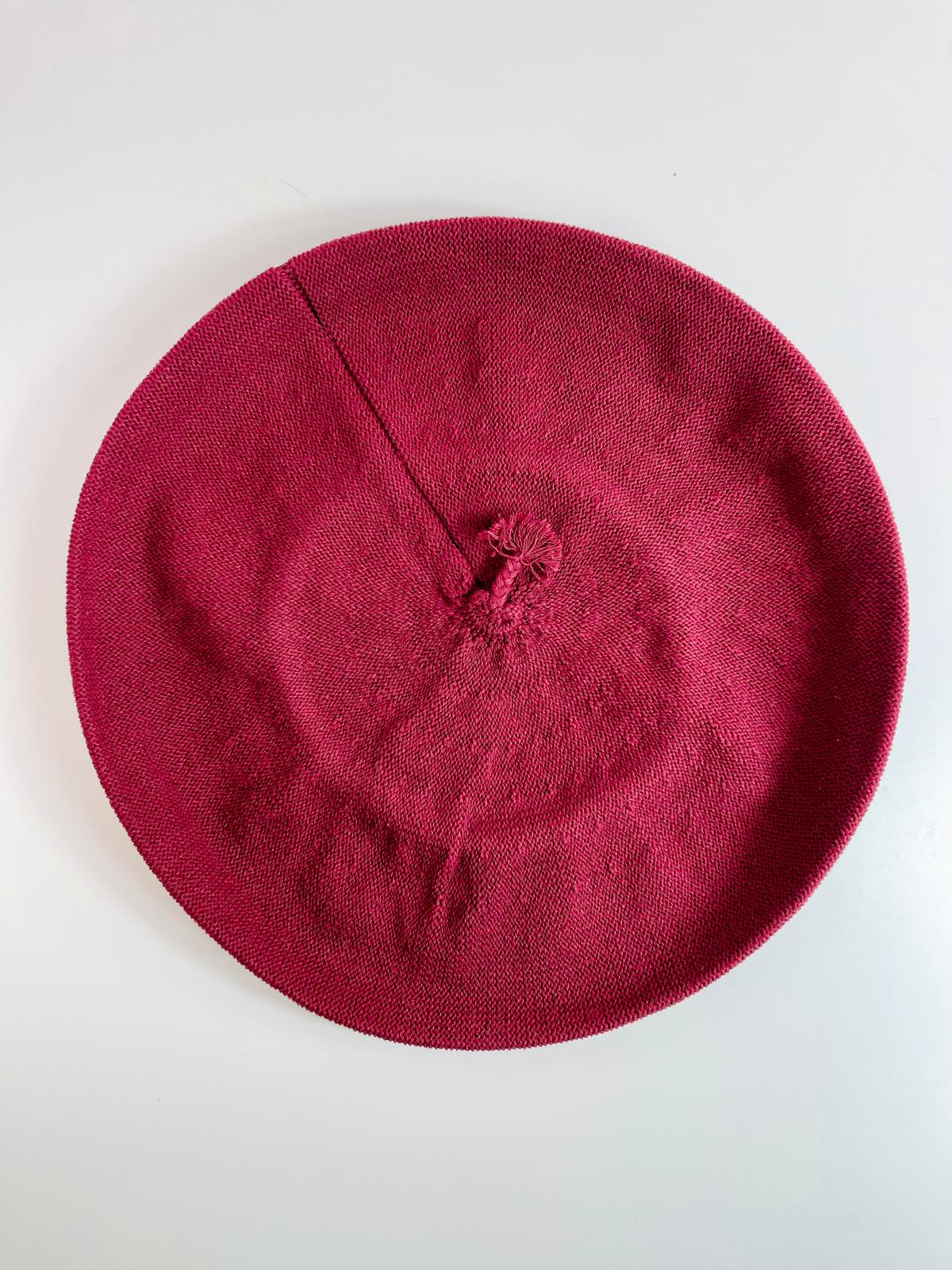 Argentinian Gaucho Beret-Cotton Boina Hat-Traditional Handmade Style