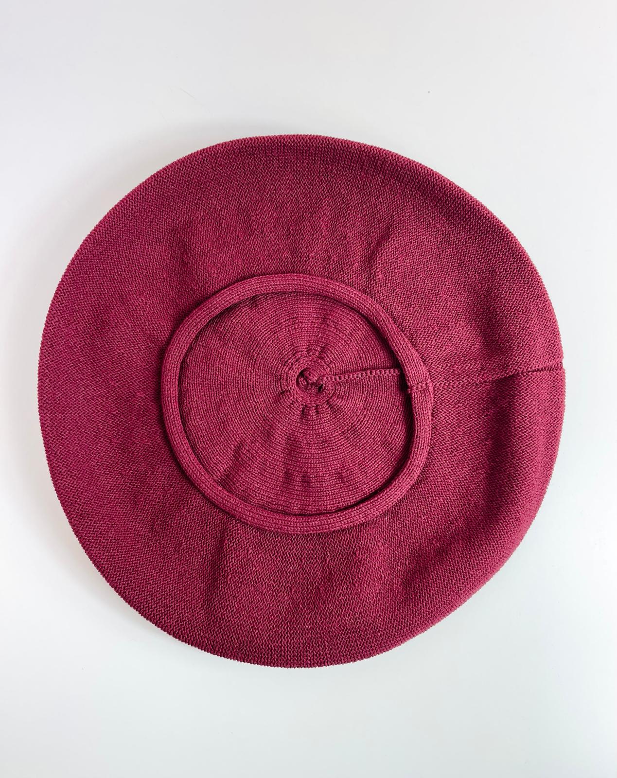 Argentinian Gaucho Beret-Cotton Boina Hat-Traditional Handmade Style