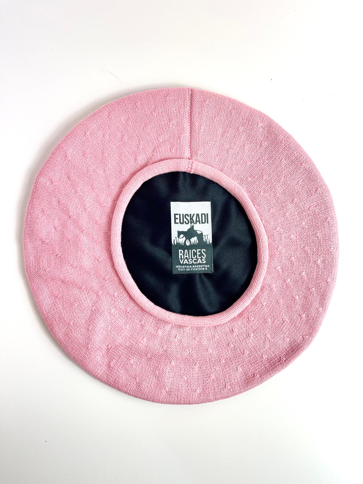 Handmade Cotton Beret from Córdoba, Argentina with Satin Lining