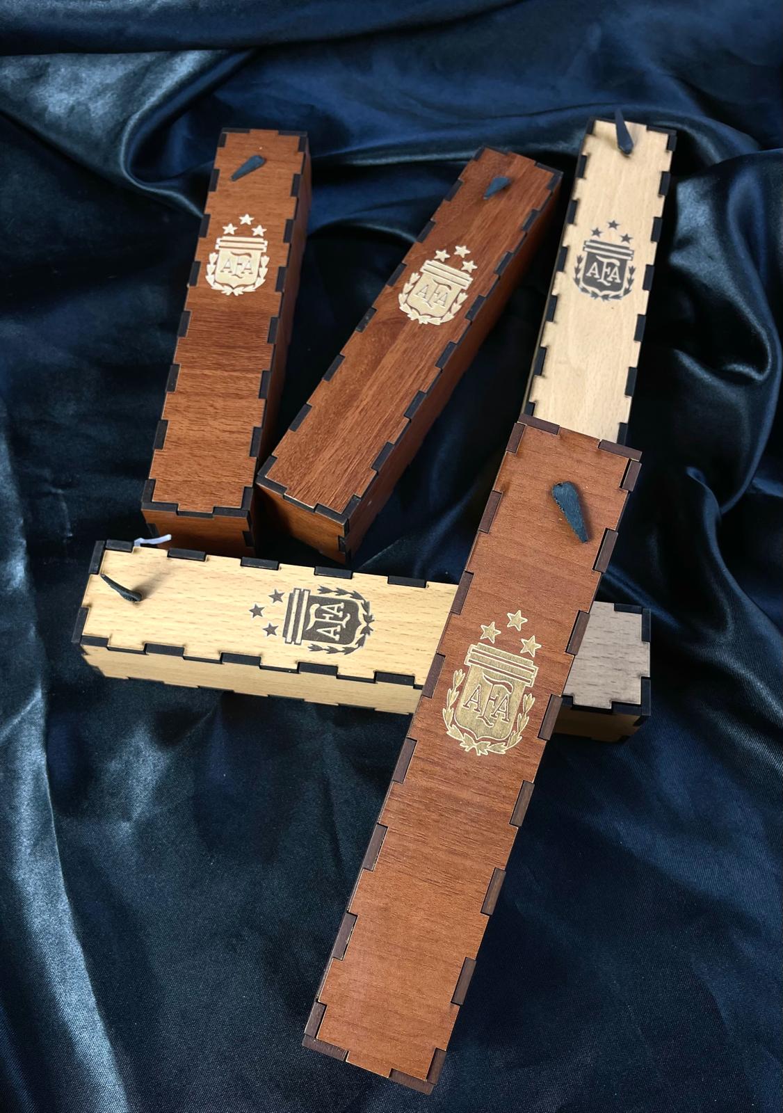 Argentina World Champion Mate Bombilla – 3 Stars & World Cup Bronze Detail – Handmade Alpaca Straw with AFA Gift Box – Limited Edition