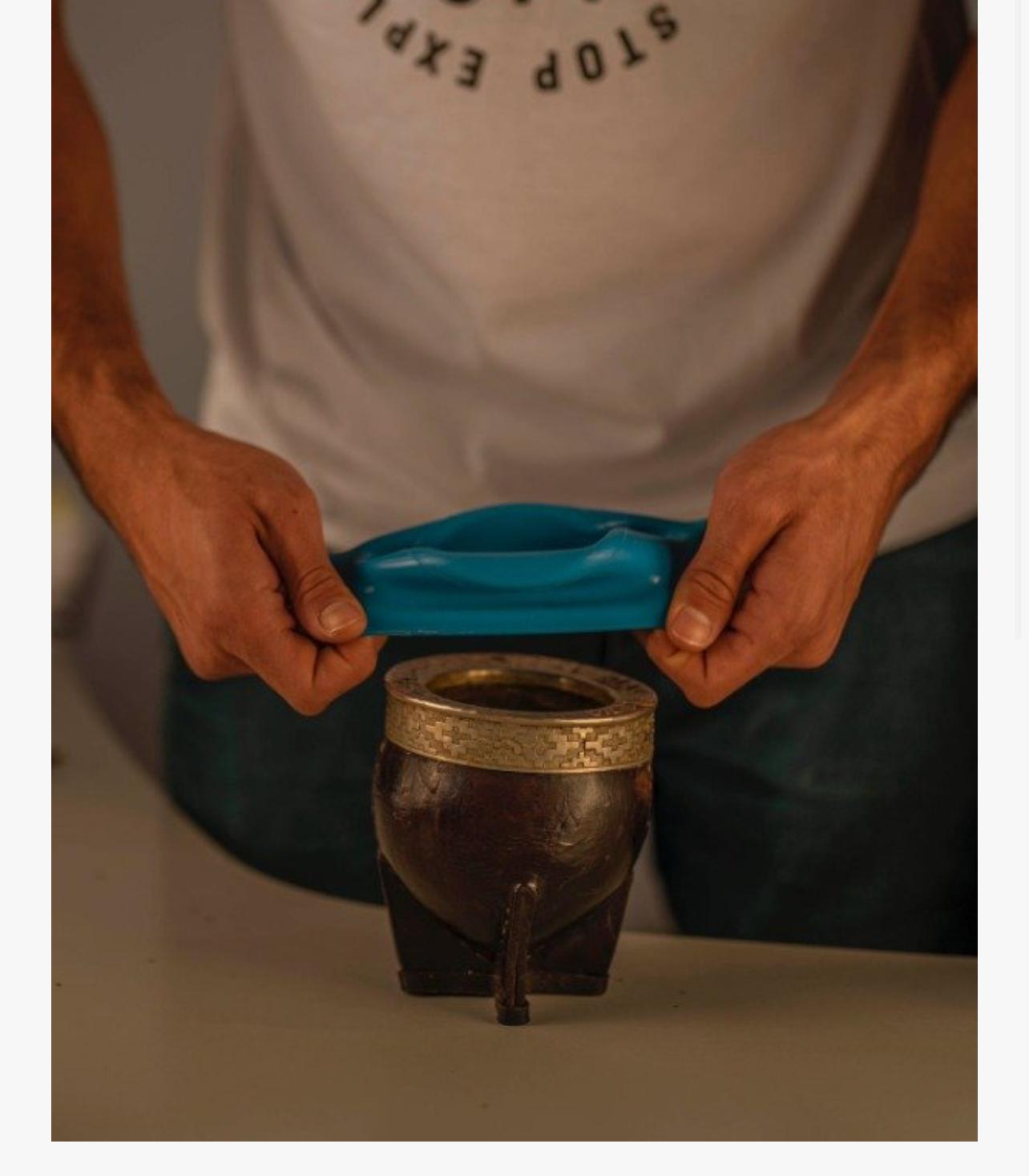 Mate Travel Set | Silicone Mate Lid & Bombilla Case | Spill-Free Mate | Universal Fit | Mate on the Go