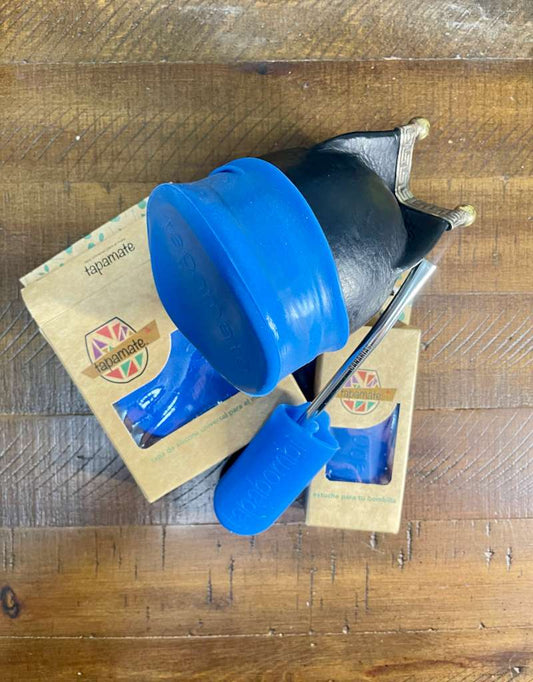 Mate Travel Set | Silicone Mate Lid & Bombilla Case | Spill-Free Mate | Universal Fit | Mate on the Go