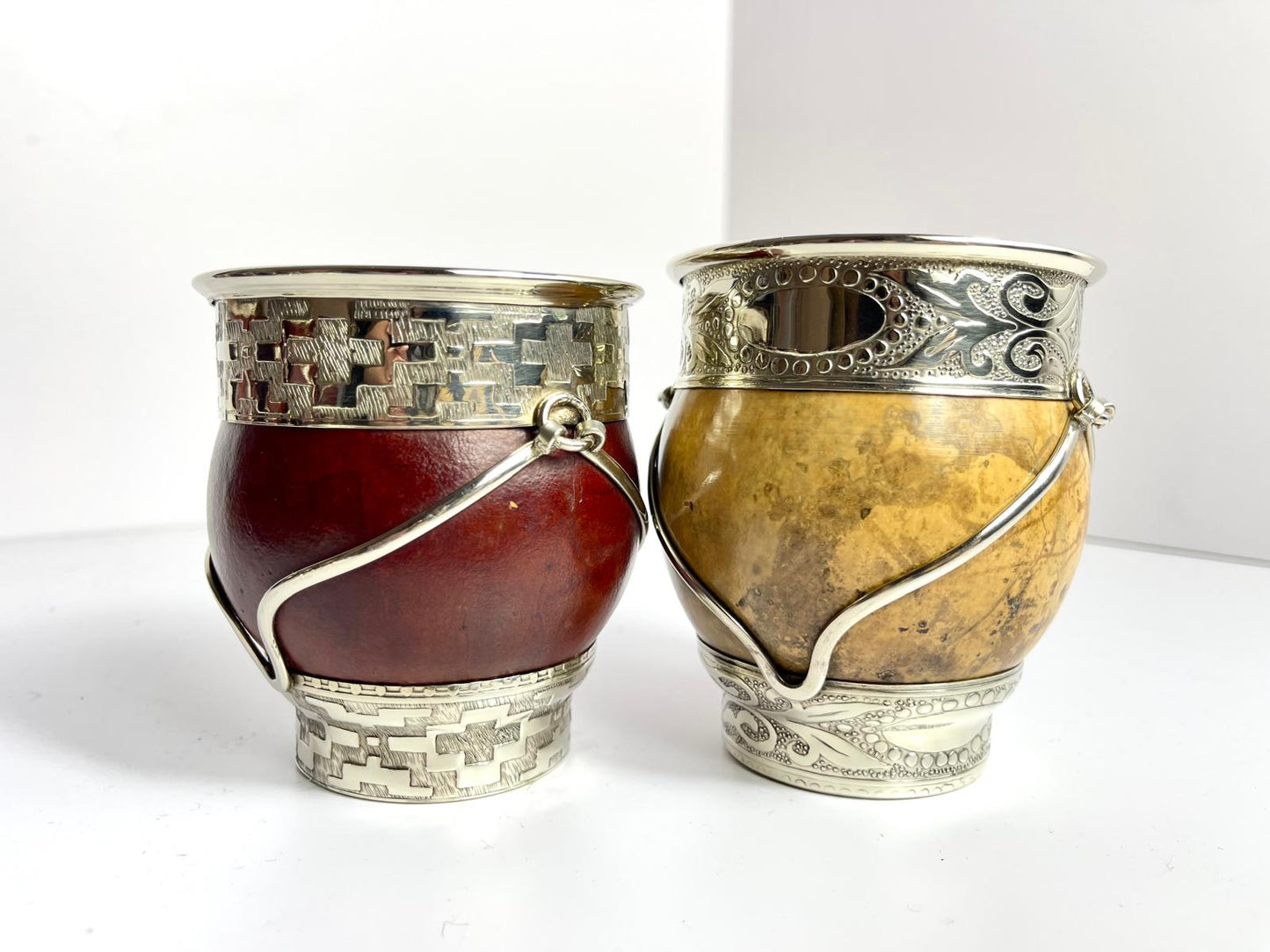 Imperial Criollo Mate Gourd-Hand Engraved Alpaca Premium, Argentina