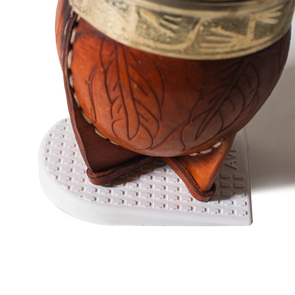 Apoya /Taco para Mate-Non-Slip Silicone Mate Holder-Premium Anti-Slip Base-Argentina