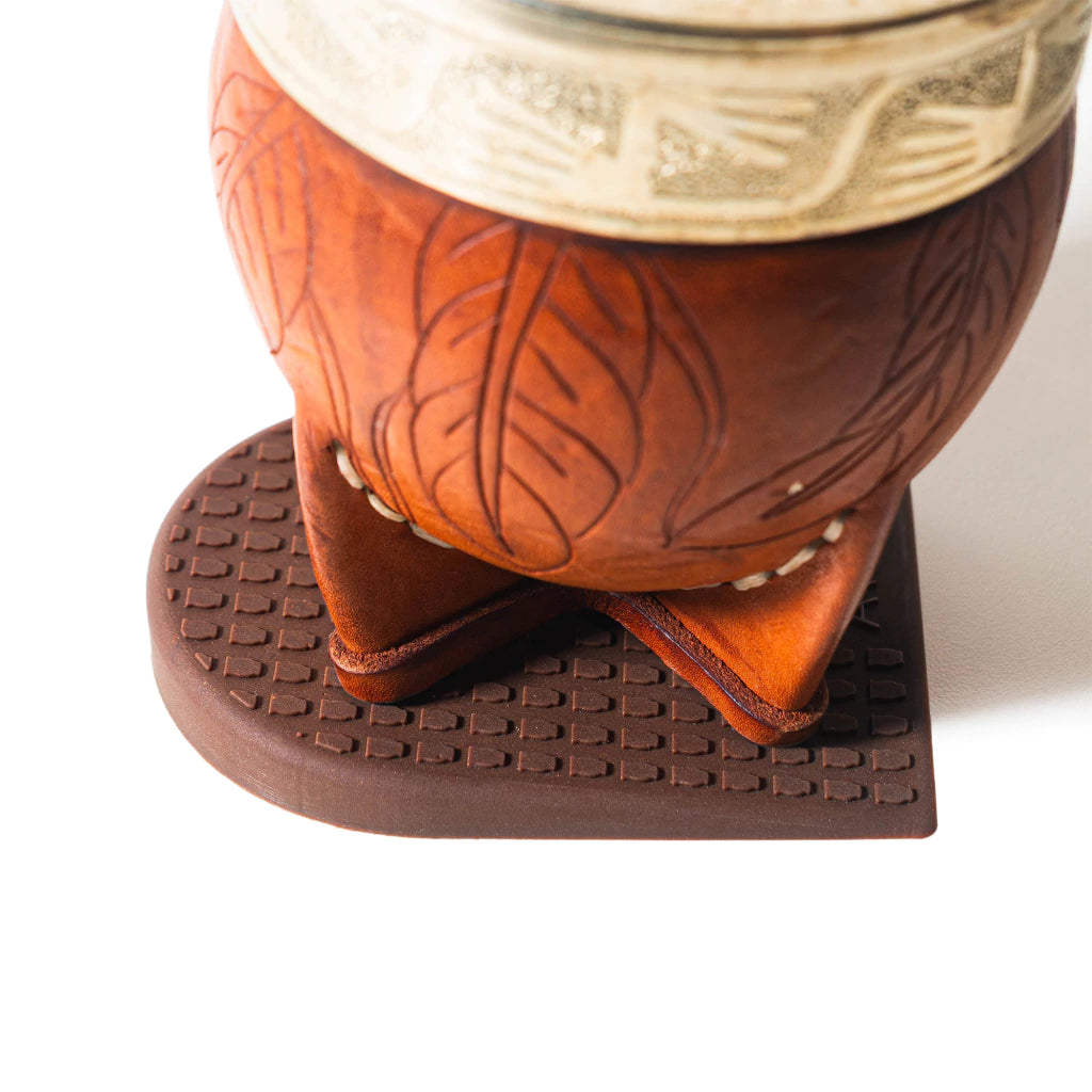 Apoya /Taco para Mate-Non-Slip Silicone Mate Holder-Premium Anti-Slip Base-Argentina