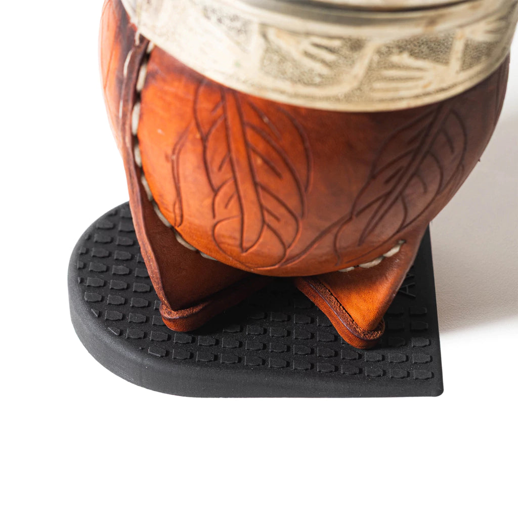 Apoya /Taco para Mate-Non-Slip Silicone Mate Holder-Premium Anti-Slip Base-Argentina