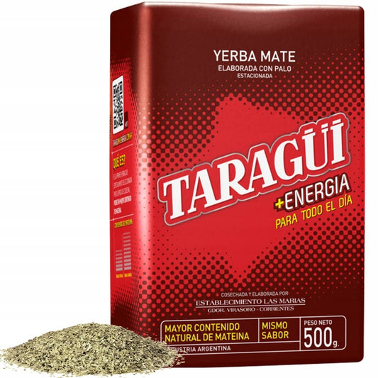 Yerba Mate tea Taragui 17.6 Oz - Extra Strong: Energia