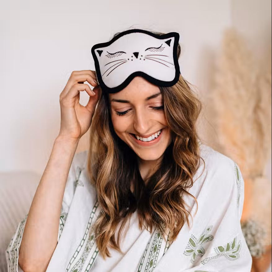 Cat Nap Velvet Sleep Mask, Bangladesh