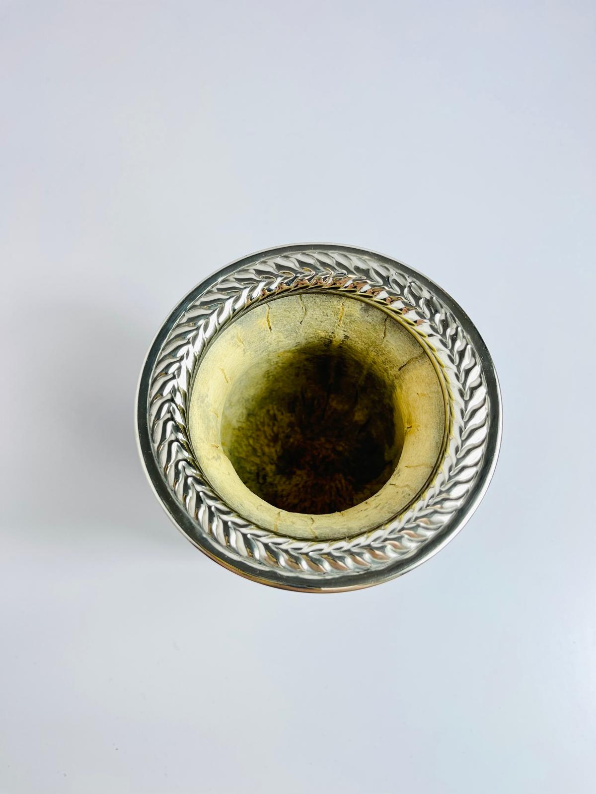 Mate Criollo de Argentina-Handmade Borravino Mate Gourd | Natural Calabash