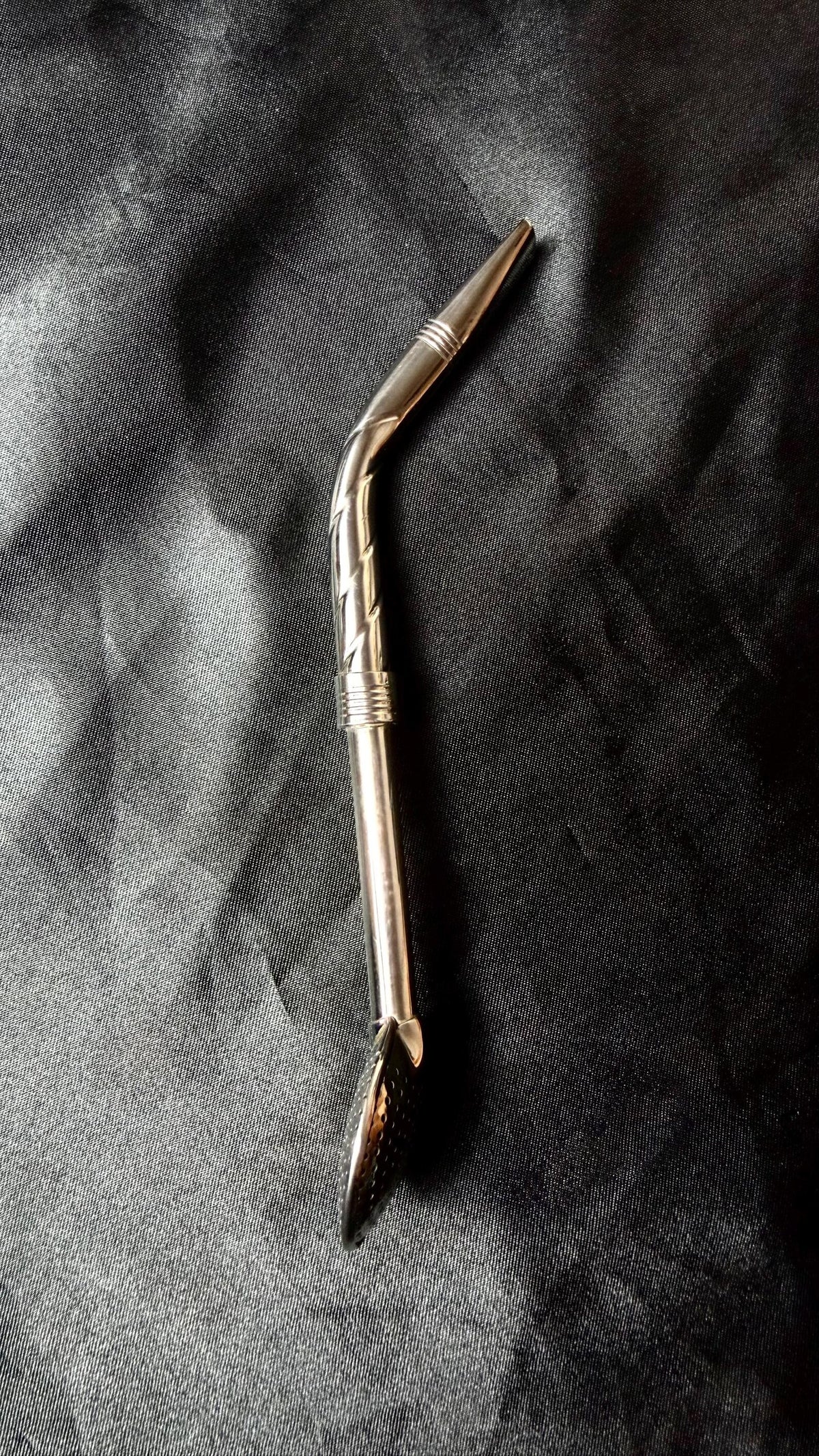 Purinox Pico de Loro Cincelado Bombillón-Premium Stainless Steel Mate Straw-Brazilian Yerba Mate Bombilla, Brazil