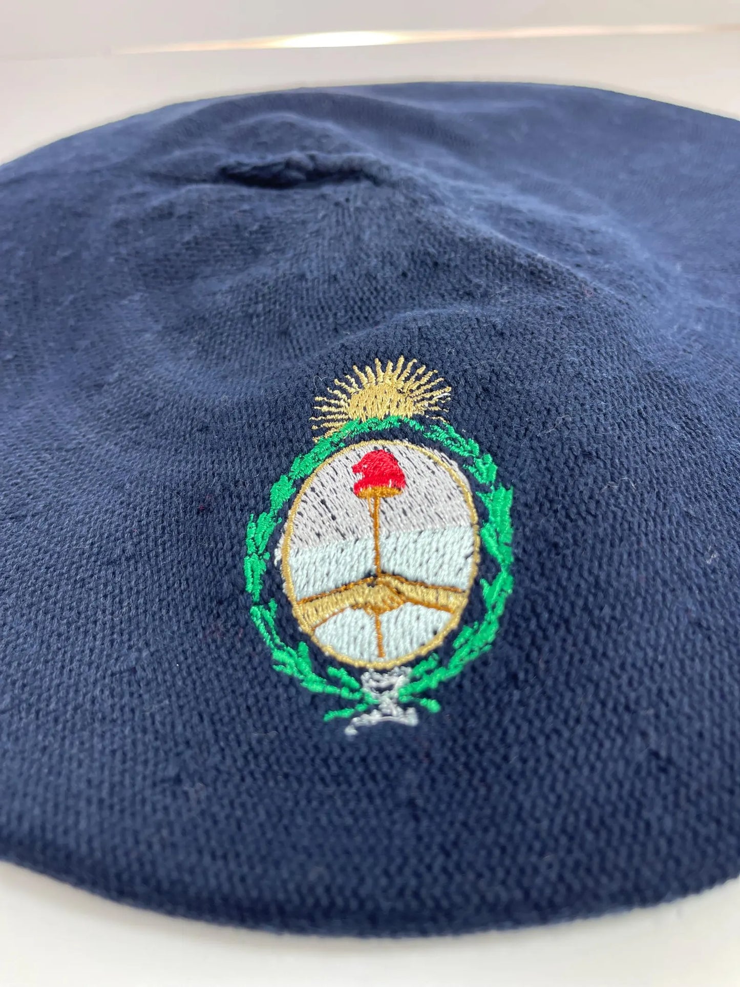 Argentine Beret with National Crest- Gaucho Argentino - Boina Argentina - Escudo Nacional