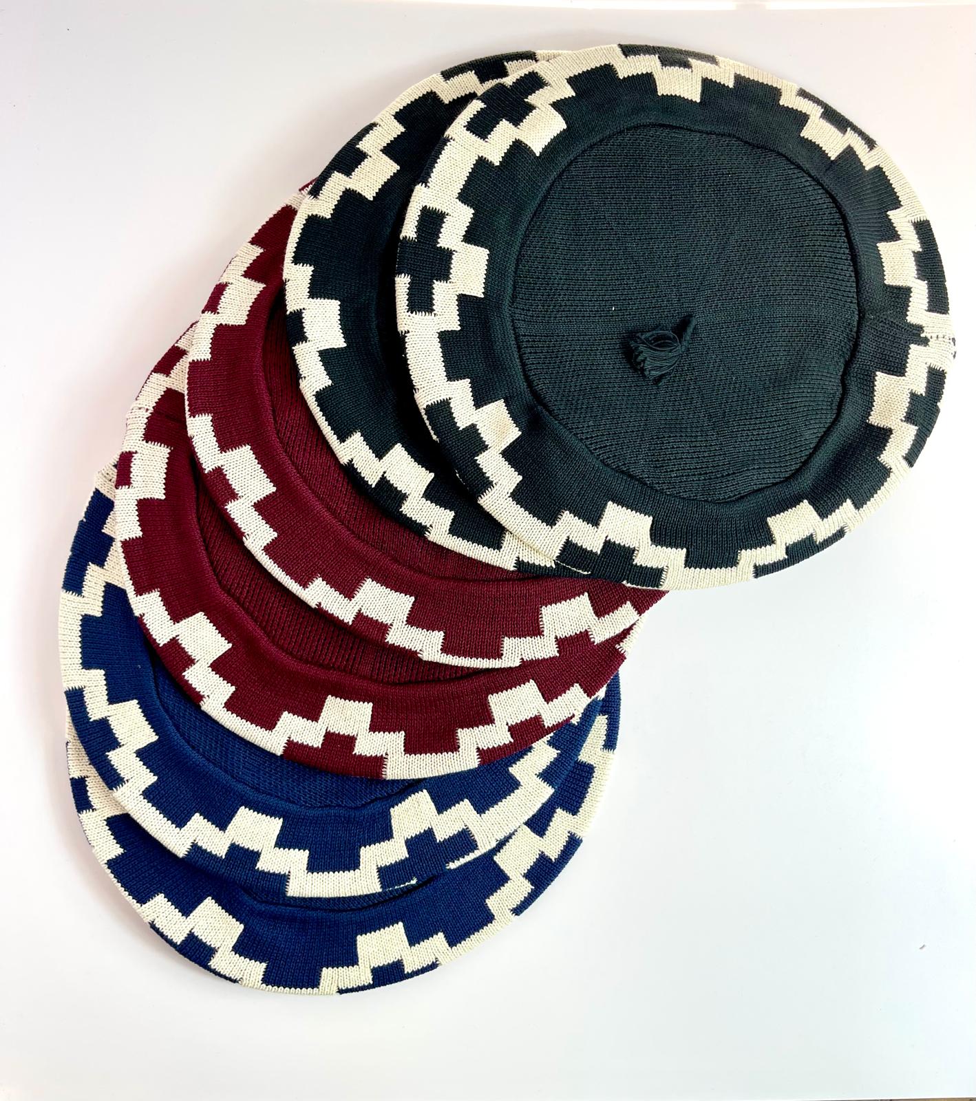 Traditional Gaucho Beret – Guardapampa Cotton Boina – Unisex Heritage Hat